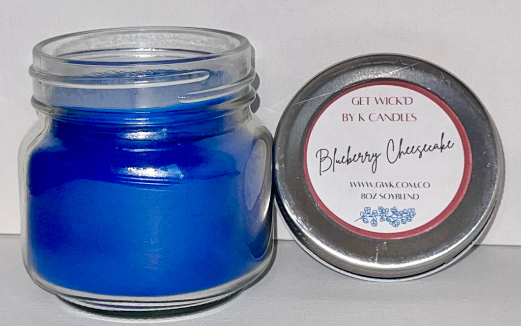 Blueberry Cheesecake candle