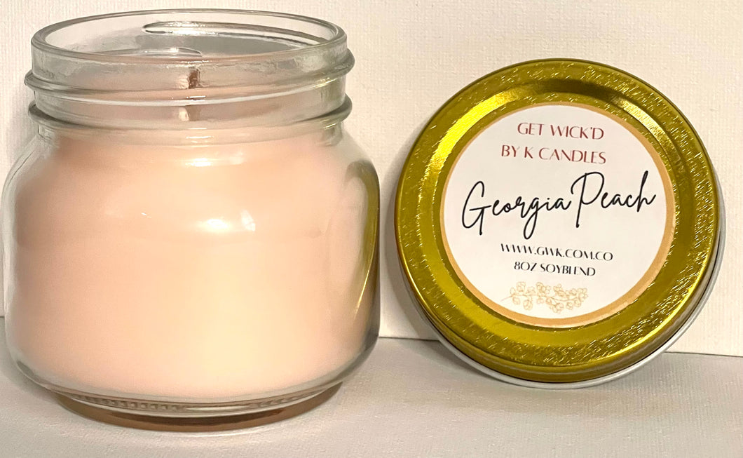 Georgia Peach candle