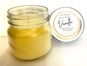 Vanilla candle