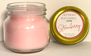 Strawberry candle