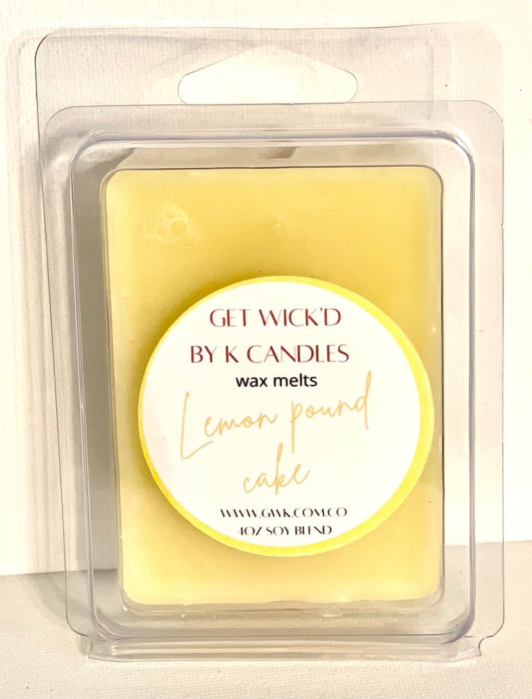 Lemon pound cake Wax melt